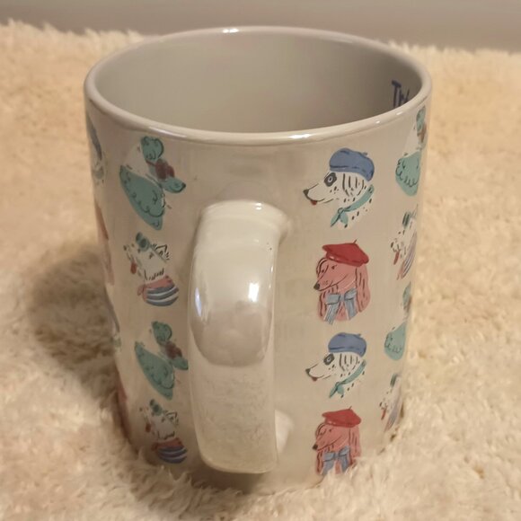 NWT~Fig & Fern Dogs Accessorized in Paris Fashion Looking "Tres Chic" 20 oz. Mug - Picture 5 of 8